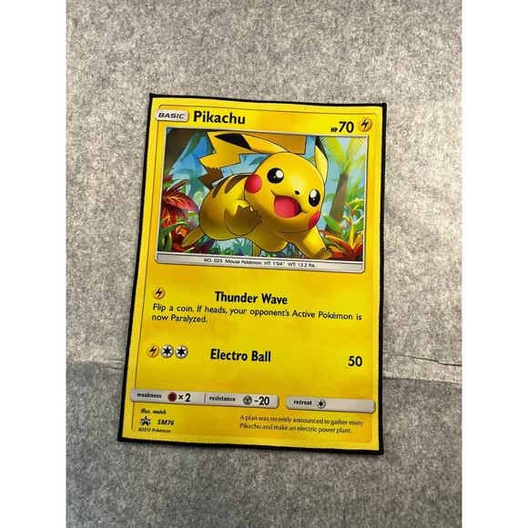 Pokemon Pickachu Rug Non Slip‎ Back - Picture 1 of 4